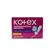 Tampones digit kotex medio 12 unidades